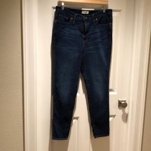 Madewell 10”high rise skinny